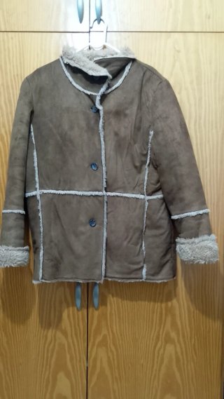 Cazadora ante cómoda con bolsillos