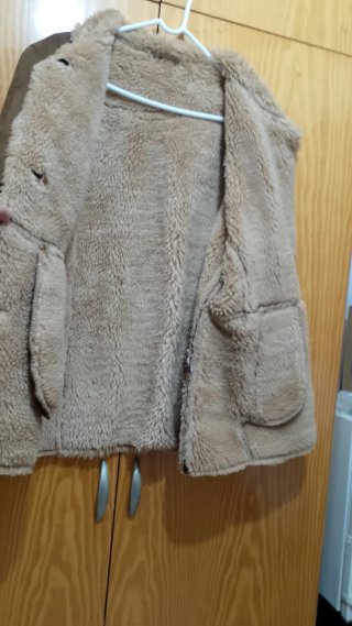 Cazadora ante cómoda con bolsillos
