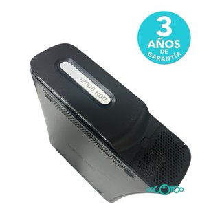 Consola Xbox 360 120GB Negra con mando