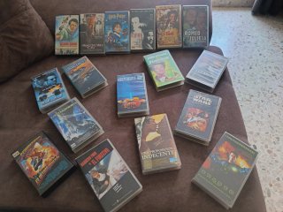 Lote 7 Cintas VHS Películas Infantiles