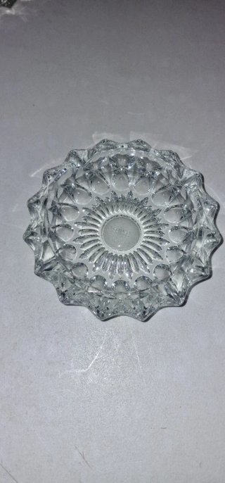 Lote Ceniceros Cristal Tallado Vintage