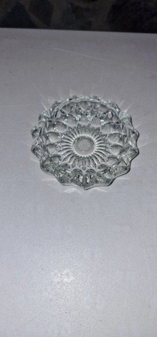 Lote Ceniceros Cristal Tallado Vintage