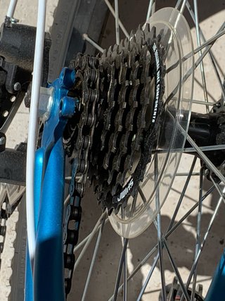 Bicicleta infantil Rockrider azul