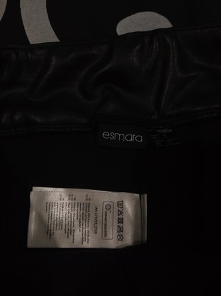 Pantalón imitación piel