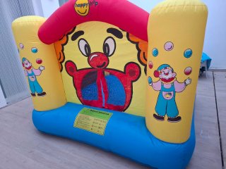 Castillo hinchable Happy Hop payaso
