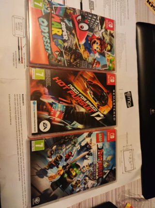 3 Giochi Nintendo Switch: Mario, NFS, LEGO