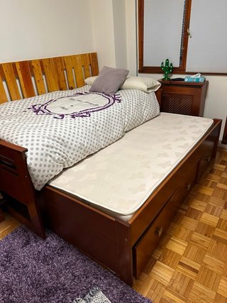 Cama nido madera con cajones
