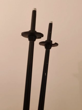 Bastones Esquí HEAD Multi 115 cm Negro