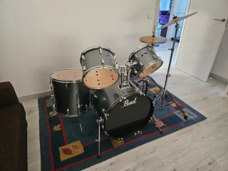 Batería Acústica Pearl Gris