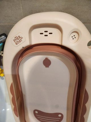 Bañera Plegable Bebé Interbaby Rosa
