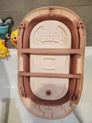 Bañera Plegable Bebé Interbaby Rosa