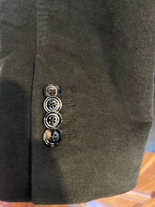 Chaqueta tres cuartos gabardina desmontable