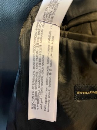 Chaqueta tres cuartos gabardina desmontable