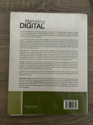 Libros Paraninfo Grado Superior Marketing y PubliP