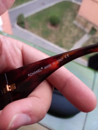 Gafas de sol Chanel marrones y plateadas