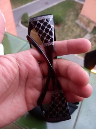 Gafas de sol Chanel marrones y plateadas