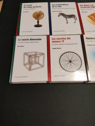 Colección 28 libros El Mundo es Matemático