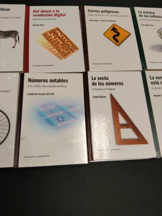 Colección 28 libros El Mundo es Matemático