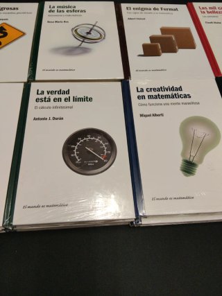 Colección 28 libros El Mundo es Matemático