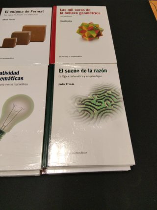 Colección 28 libros El Mundo es Matemático