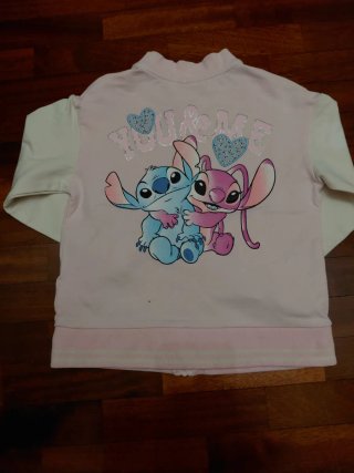 Tuta Lilo & Stitch bambina rosa