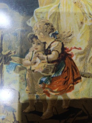 Caja Metálica Vintage El Ángel de la Guarda
