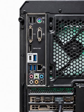 PC Gaming Red Computer RTX 2070 i5-8600K