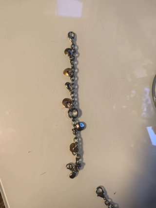 Bracciale Lotus con maglie e dischi