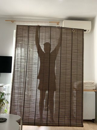Estor/persiana Bambú Natural 150x215cm