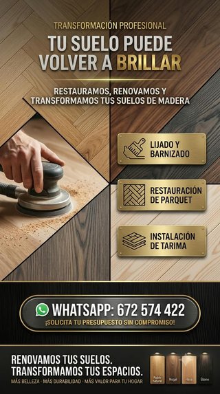 Restauración de Parquet y Suelos de Madera
