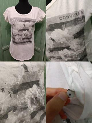 T-shirt Converse, Gaudi, Hard Rock Cafe