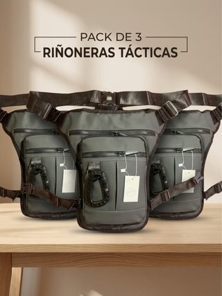 3 Riñoneras Tácticas Pierna