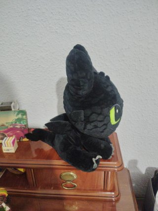 Peluche Desdentao Dragones Original con Etiqueta