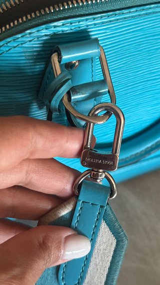 Bolso Louis Vuitton Azul Turquesa