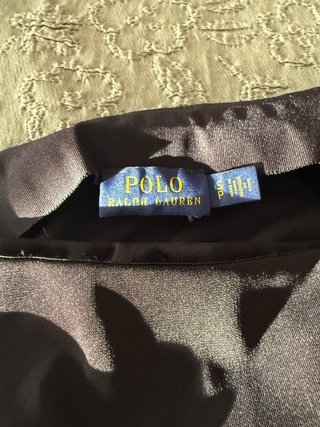 Falda Polo Ralph Lauren negra