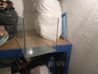 Terrario/Pecera de cristal