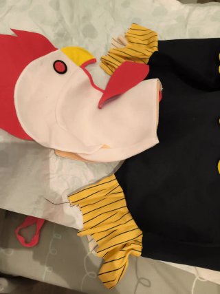 Disfraz de Pollo Talla Única