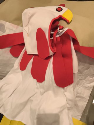 Disfraz de Pollo Talla Única
