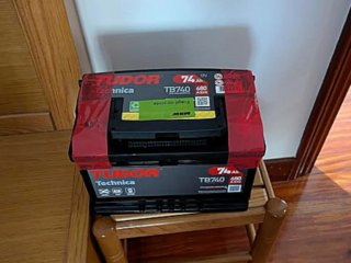 Batería Coche Tudor 74Ah TB740 NO NEGOCIABLE