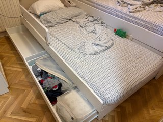 Cama nido con 2 cajones y colchones incluidos