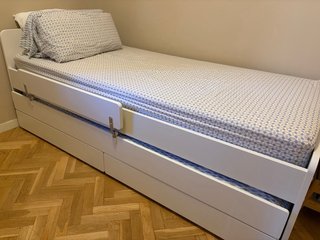 Cama nido con 2 cajones y colchones incluidos
