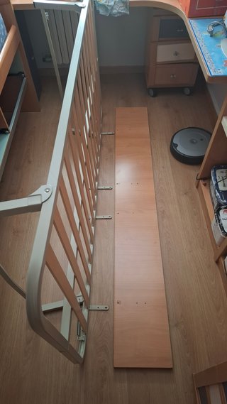 Cama nido con cajones de madera y cama supletoria