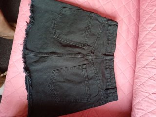 Falda corta Zara elástica mujer