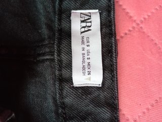 Falda corta Zara elástica mujer