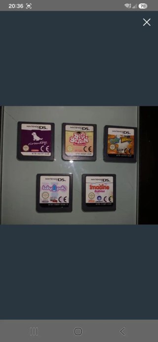 Conjunto 5 Juegos Nintendo DS