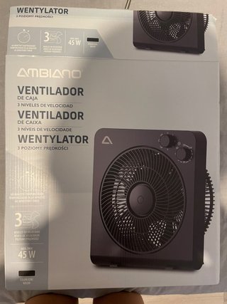 Ventilador Ambiano 3 Velocidades