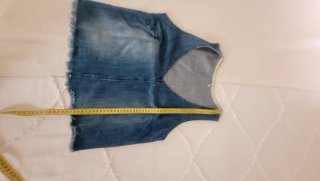 Top tejano azul