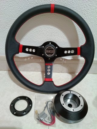 Volante semidesplazado y piña Nissan Patrol y61