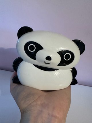 Maquillaje infantil panda