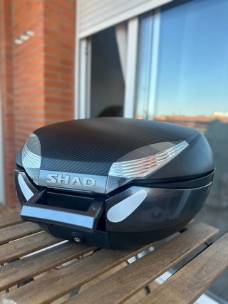 Baúl Moto Shad SH48 Gris Oscuro